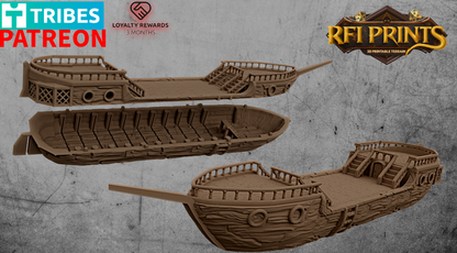 Falling Star Ship – RFIPRINTS 3D Printed Terrain (28mm) - image 4