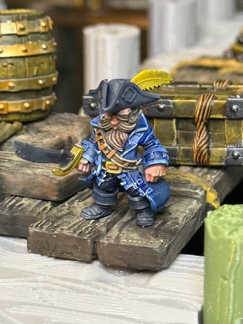 Pirate Crew A – RFIPRINTS 3D Printed Miniature (28mm) - image 1
