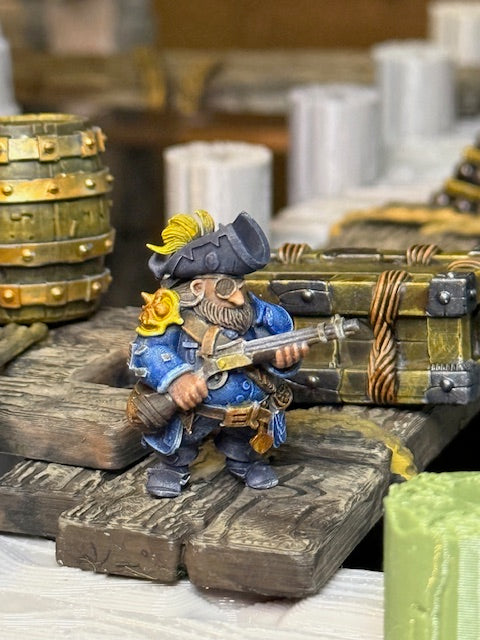 Pirate Crew A – RFIPRINTS 3D Printed Miniature (28mm) - image 4
