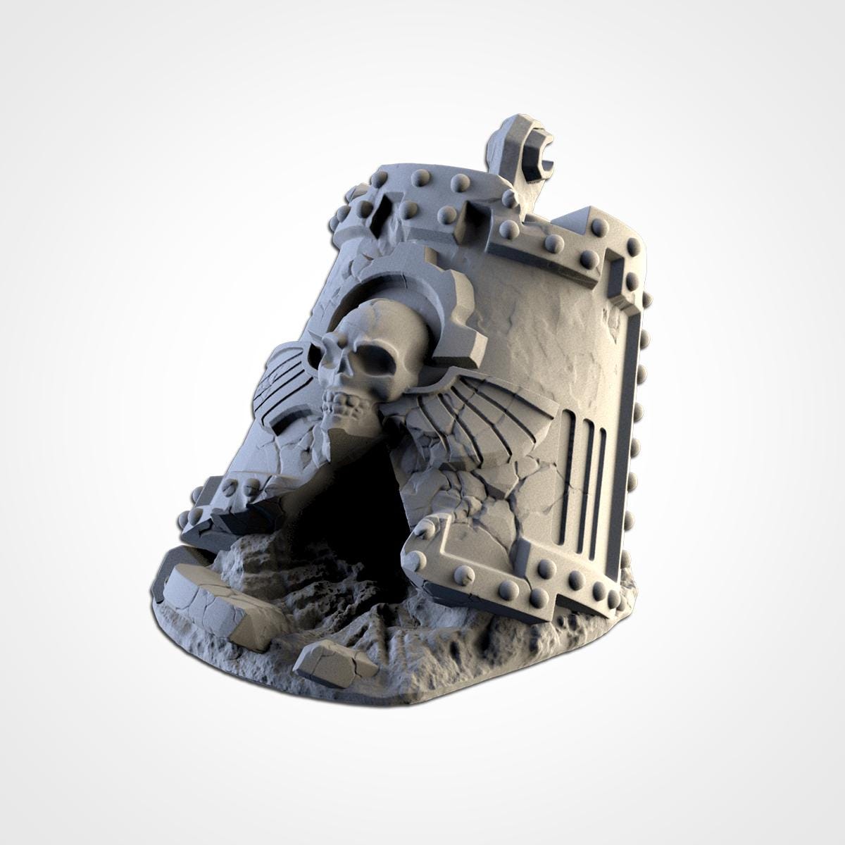 Crashed Titan - Sci-Fi Wreckage Terrain Set or Pieces Double Size Available {By TxarliFactory}