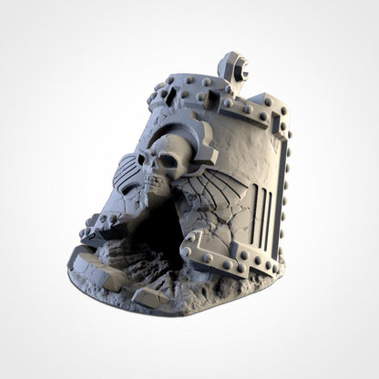 Crashed Titan - Sci-Fi Wreckage Terrain Set or Pieces Double Size Available {By TxarliFactory}