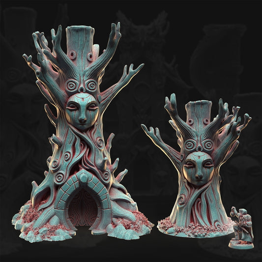 Whisperleaf Warden – Whisperleaf Sanctum | 3DHexes 3D Printed Tabletop Terrain (28-32mm) - image 1