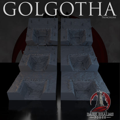 Golgotha Trenchline – Trench War – Tabletop Terrain – product image 3