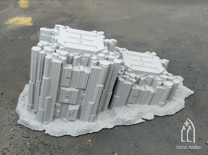 The Ruins of Karnac - Sacrusmundus terrain reference render