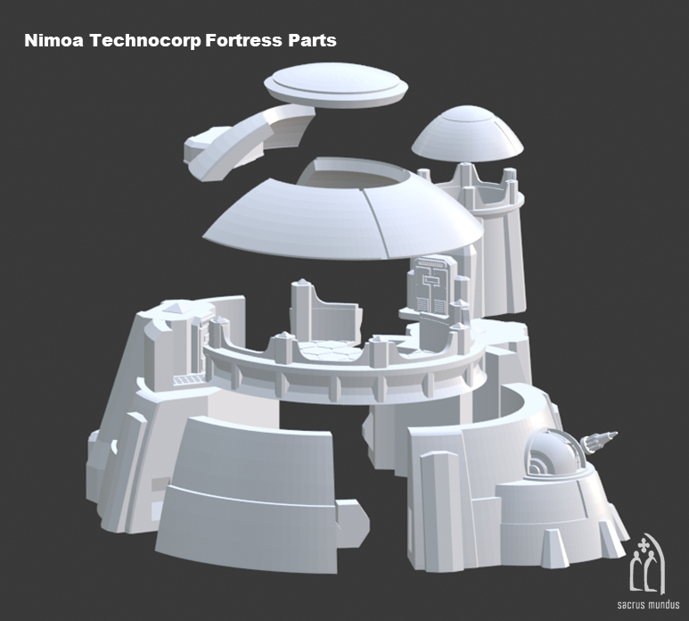 The War Zone - Sacrusmundus terrain reference render