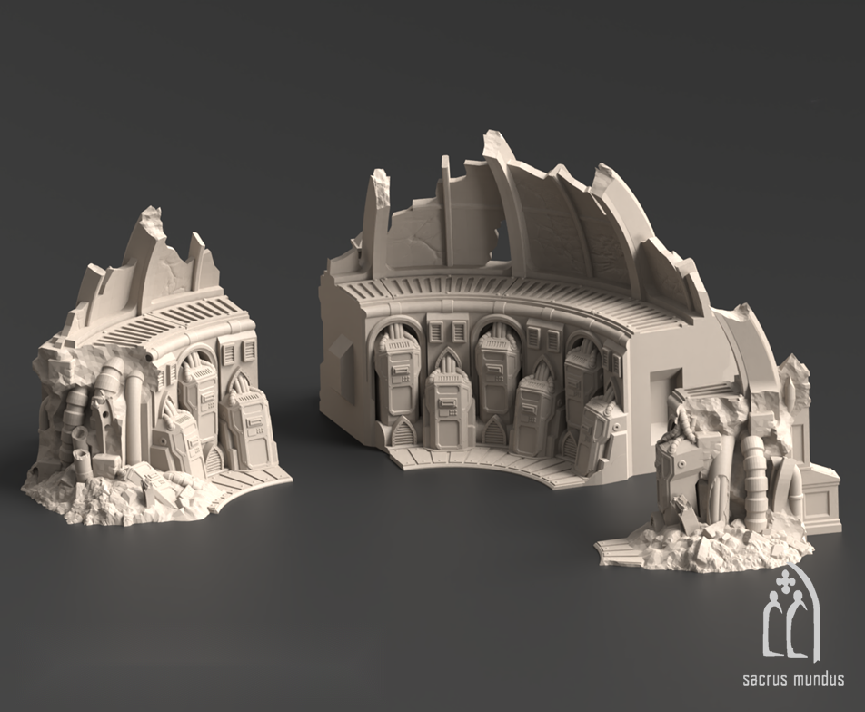 Vigil, The Eternity Domes - Sacrusmundus terrain reference render