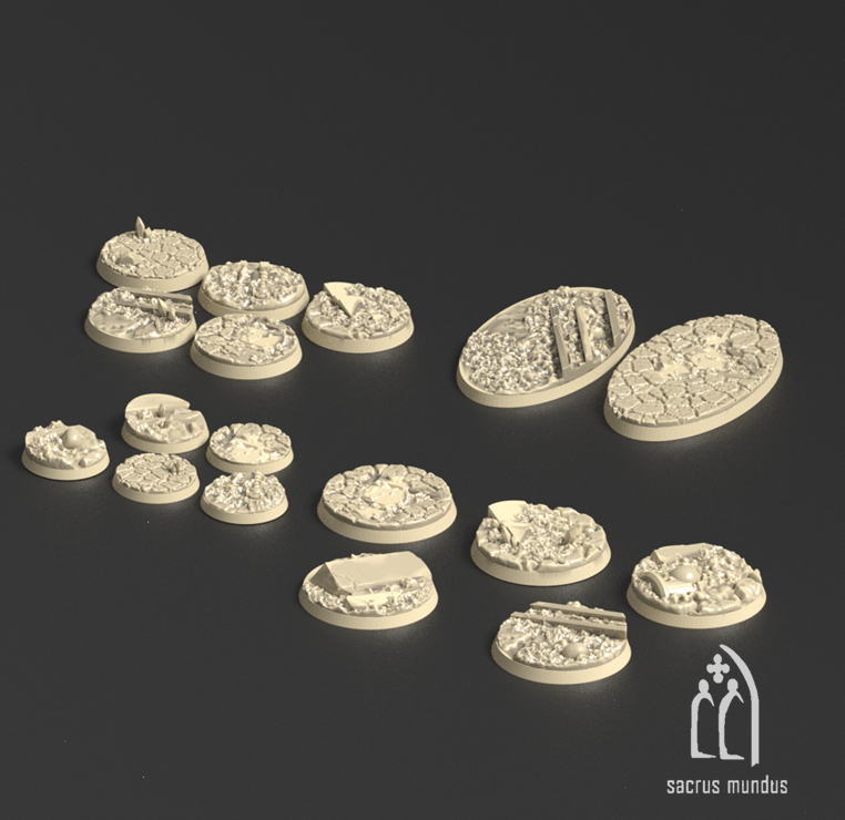 Karnac, The Tomb Planet - Sacrusmundus terrain reference render