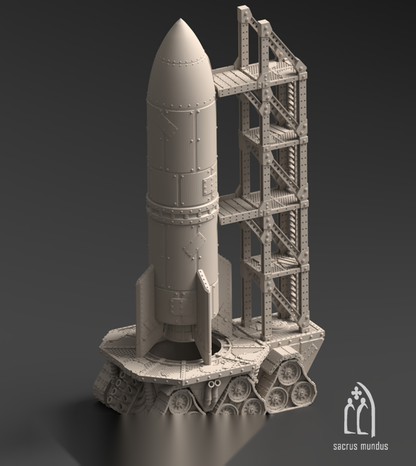 Warpzel-1A, Orc Space Program - Sacrusmundus terrain reference render