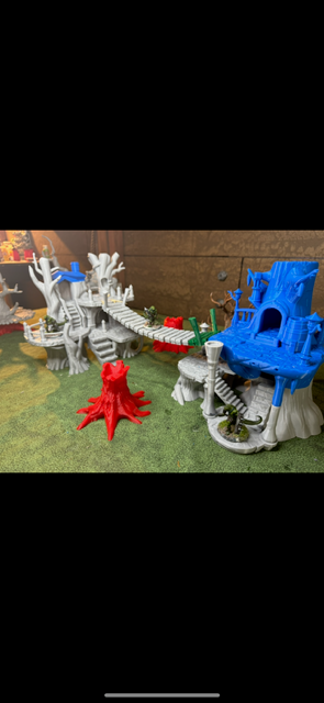 Swamp Platform #2 – RFIPRINTS 3D Printed Terrain (28mm) - image 1