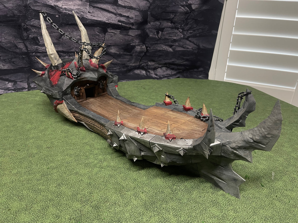 Orc Ship – RFIPRINTS 3D Printed Terrain (28mm) - image 5