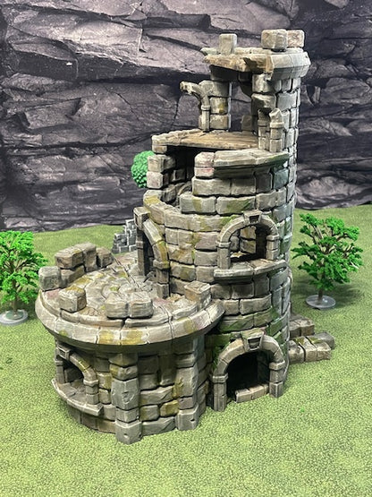 Ruined Tower – RFIPRINTS 3D Printed Terrain (28mm) - image 5