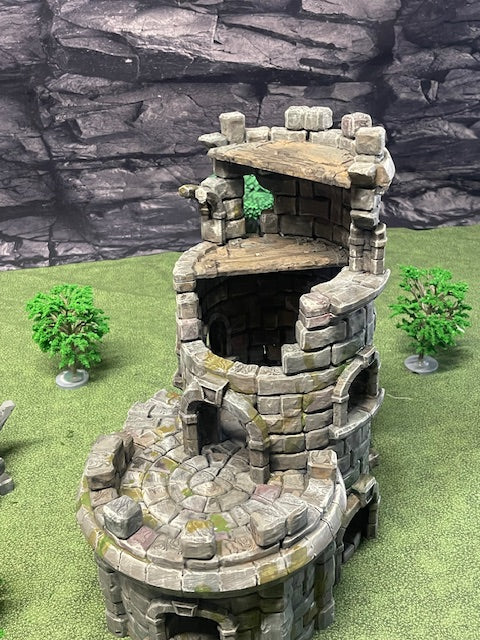 Ruined Tower – RFIPRINTS 3D Printed Terrain (28mm) - image 6