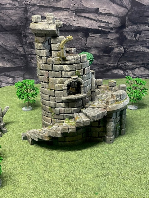 Ruined Tower – RFIPRINTS 3D Printed Terrain (28mm) - image 7