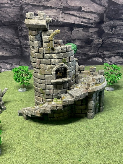 Ruined Tower – RFIPRINTS 3D Printed Terrain (28mm) - image 7