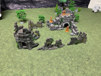 Modular Ruins Set 1 – RFIPRINTS 3D Printed Terrain (28mm) - image 3