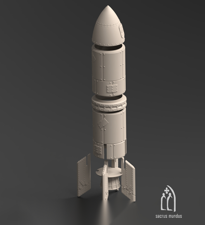 Warpzel-1A, Orc Space Program - Sacrusmundus terrain reference render