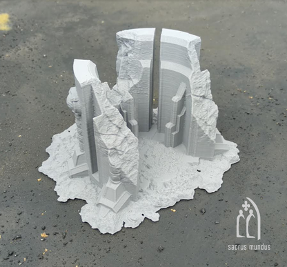 The Ruins of Karnac - Sacrusmundus terrain reference render
