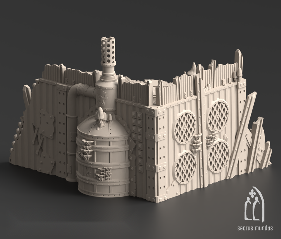 Warpzel-1A, Orc Fungus Farm - Sacrusmundus terrain reference render