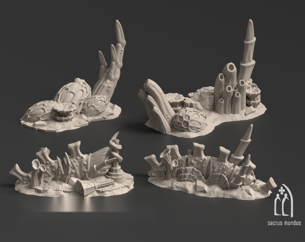 Tulipa, Evolved Infestation - Sacrusmundus terrain reference render