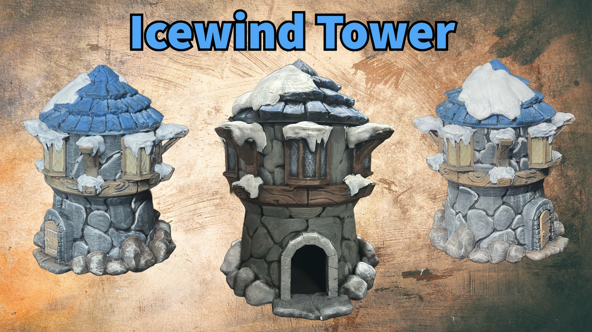 Icewind Tower – RFIPRINTS 3D Printed Terrain (28mm) - image 3