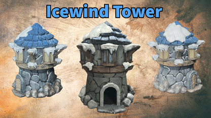 Icewind Tower – RFIPRINTS 3D Printed Terrain (28mm) - image 3