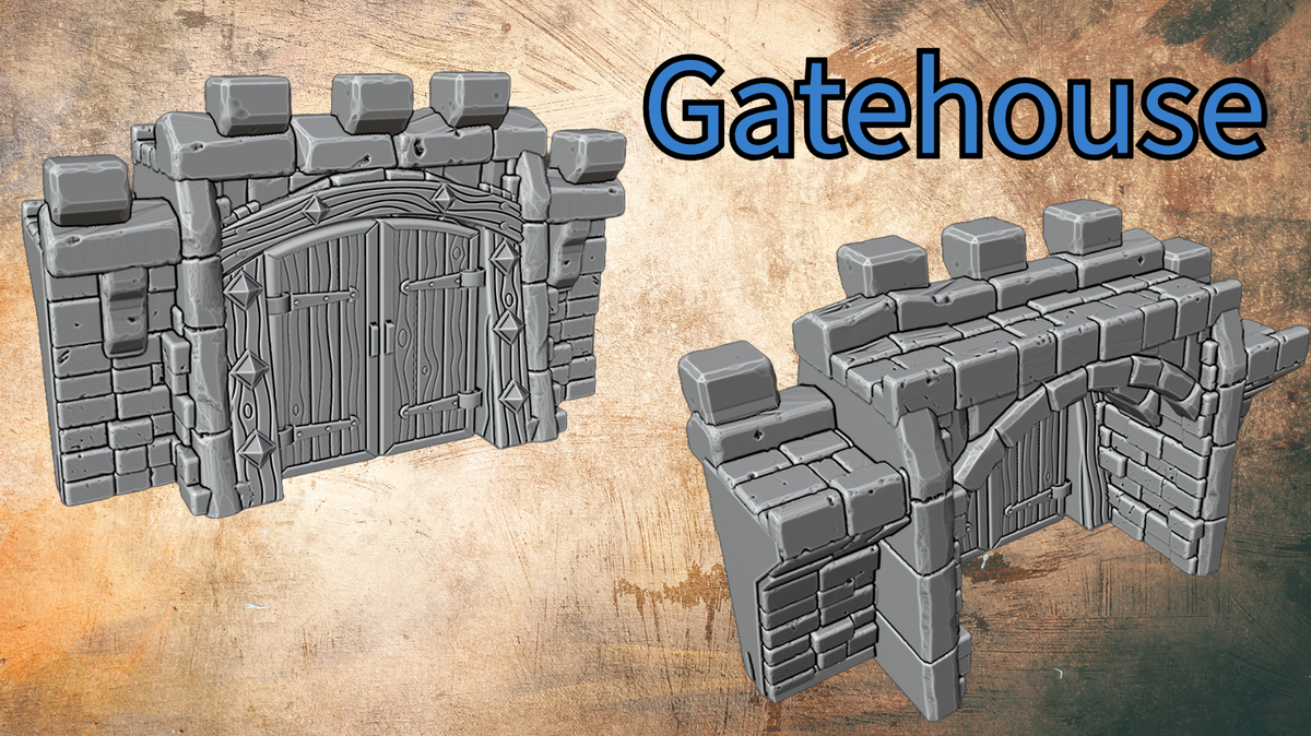 Modular Castle – RFIPRINTS 3D Printed Terrain (28mm) - image 9