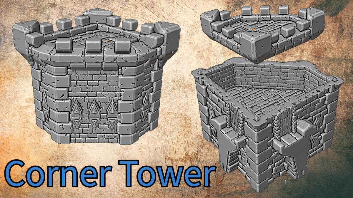Modular Castle – RFIPRINTS 3D Printed Terrain (28mm) - image 10