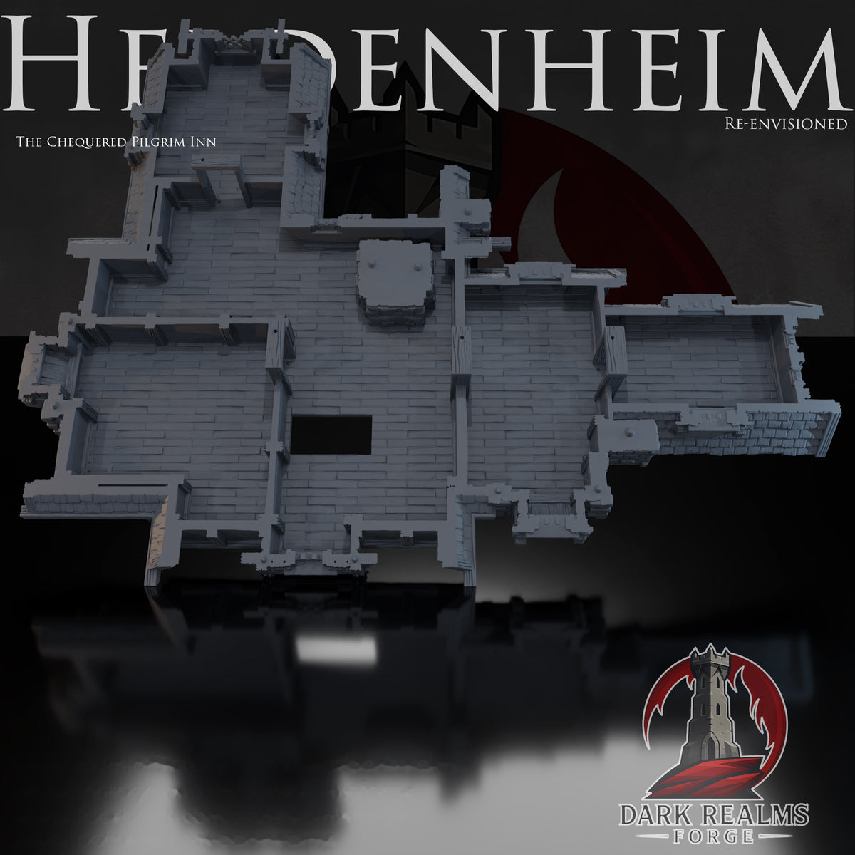 The Chequered Pilgrim Inn – New Heldenheim – Tabletop Terrain – product image 2