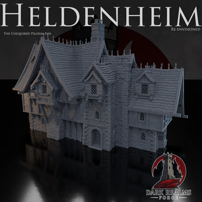 The Chequered Pilgrim Inn – New Heldenheim – Tabletop Terrain – product image 3
