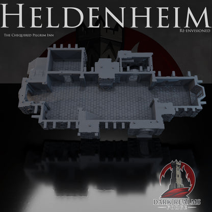 The Chequered Pilgrim Inn – New Heldenheim – Tabletop Terrain – product image 4