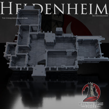 The Chequered Pilgrim Inn – New Heldenheim – Tabletop Terrain – product image 5