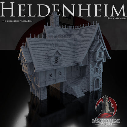 The Chequered Pilgrim Inn – New Heldenheim – Tabletop Terrain – product image 6