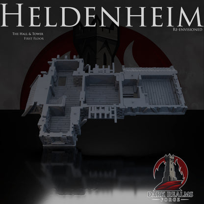 Hall & Tower – New Heldenheim – Tabletop Terrain – product image 2