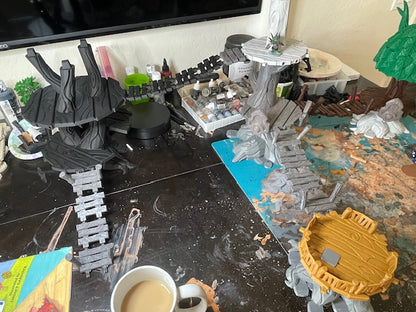 Modular Tree Platforms – RFIPRINTS 3D Printed Terrain (28mm) - image 2