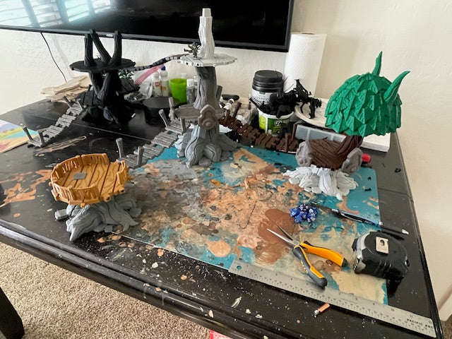 Modular Tree Platforms – RFIPRINTS 3D Printed Terrain (28mm) - image 3
