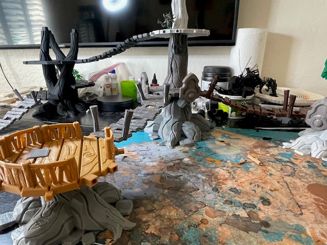 Modular Tree Platforms – RFIPRINTS 3D Printed Terrain (28mm) - image 5