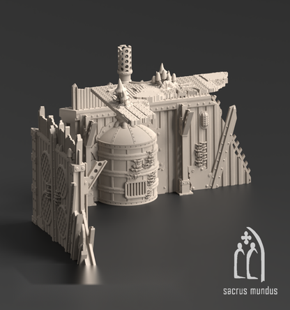 Warpzel-1A, Orc Fungus Farm - Sacrusmundus terrain reference render