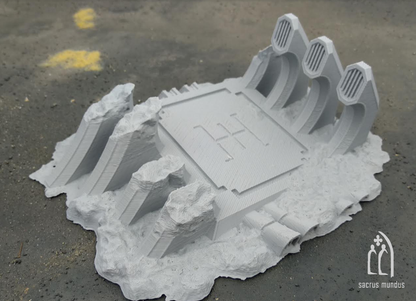 The Ruins of Karnac - Sacrusmundus terrain reference render