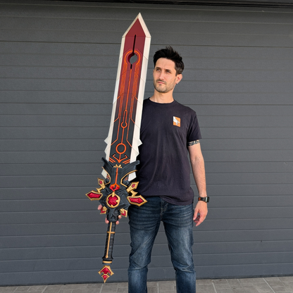 Ashrender Claymore – Full-Scale LED-Ready Cosplay Greatsword