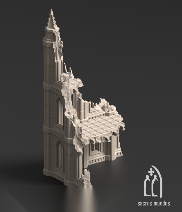 The Desolation of Emerita - Sacrusmundus terrain reference render