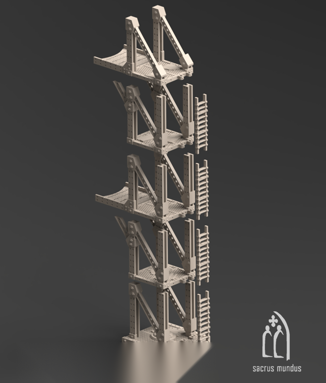 Warpzel-1A, Orc Space Program - Sacrusmundus terrain reference render