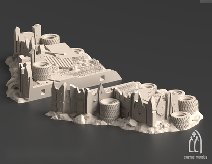 Warpzel-1A, No Git's Land Gulch - Sacrusmundus terrain reference render