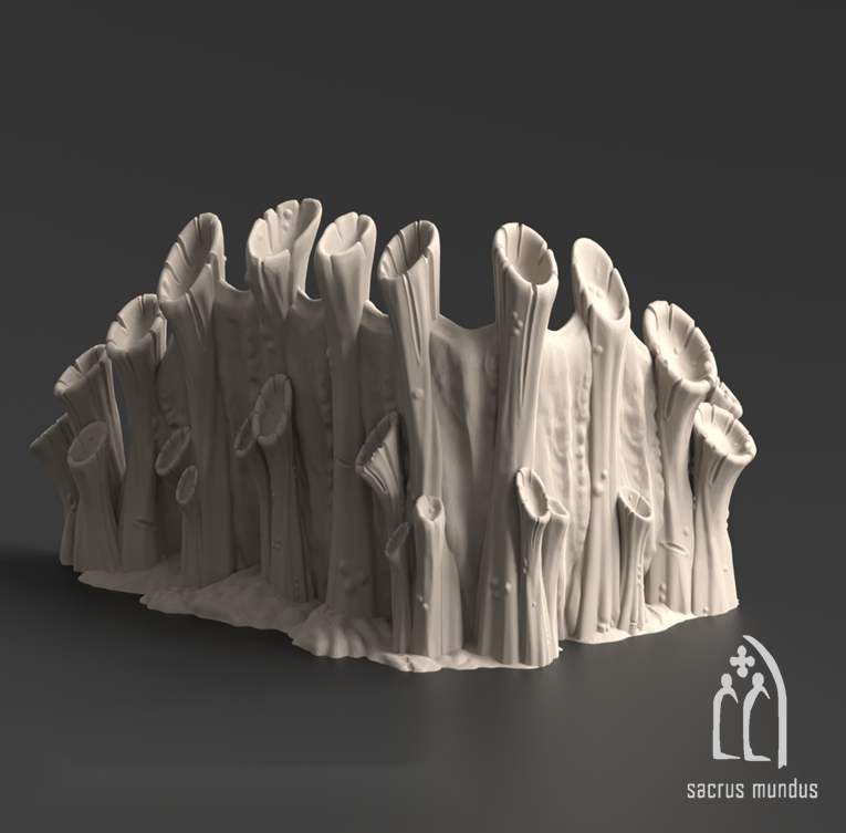 Tulipa, The Assimilated Planet - Sacrusmundus terrain reference render