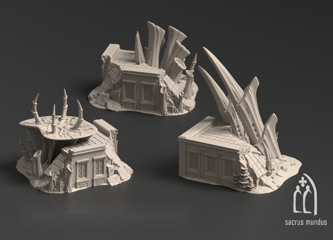 Tulipa, Evolved Infestation - Sacrusmundus terrain reference render