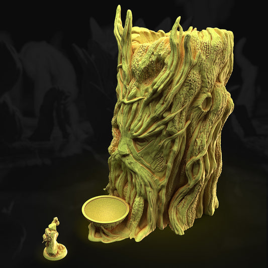 Oaken Shrine – 3DHexes 3D Printed Tabletop Terrain (28-32mm) - image 1