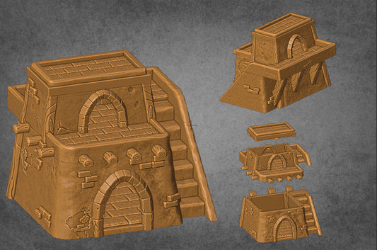 Desert House – RFIPRINTS 3D Printed Terrain (28mm) - image 1