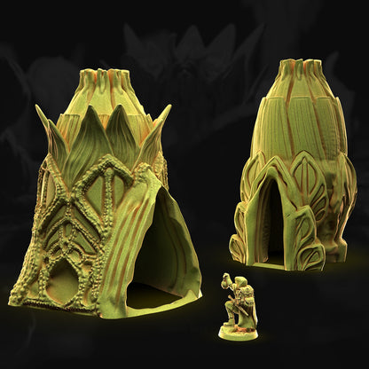 Bulb Tents – 3DHexes 3D Printed Tabletop Terrain (28-32mm) - image 2