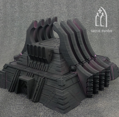 Karnac, The Tomb Planet - Sacrusmundus terrain reference render