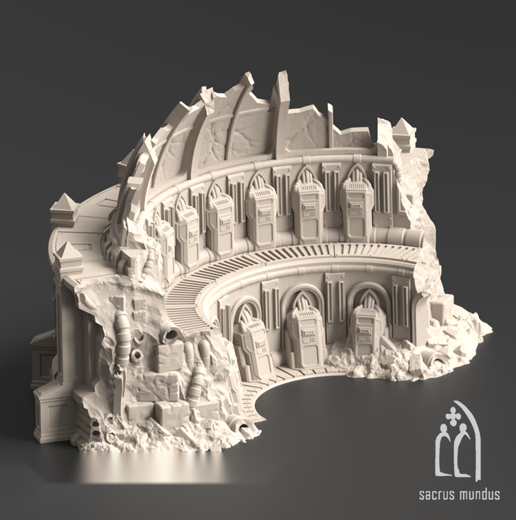 Vigil, The Eternity Domes - Sacrusmundus terrain reference render