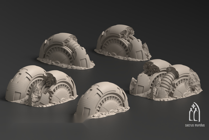 Talussa Prime, Shattered by Conflict - Sacrusmundus terrain reference render